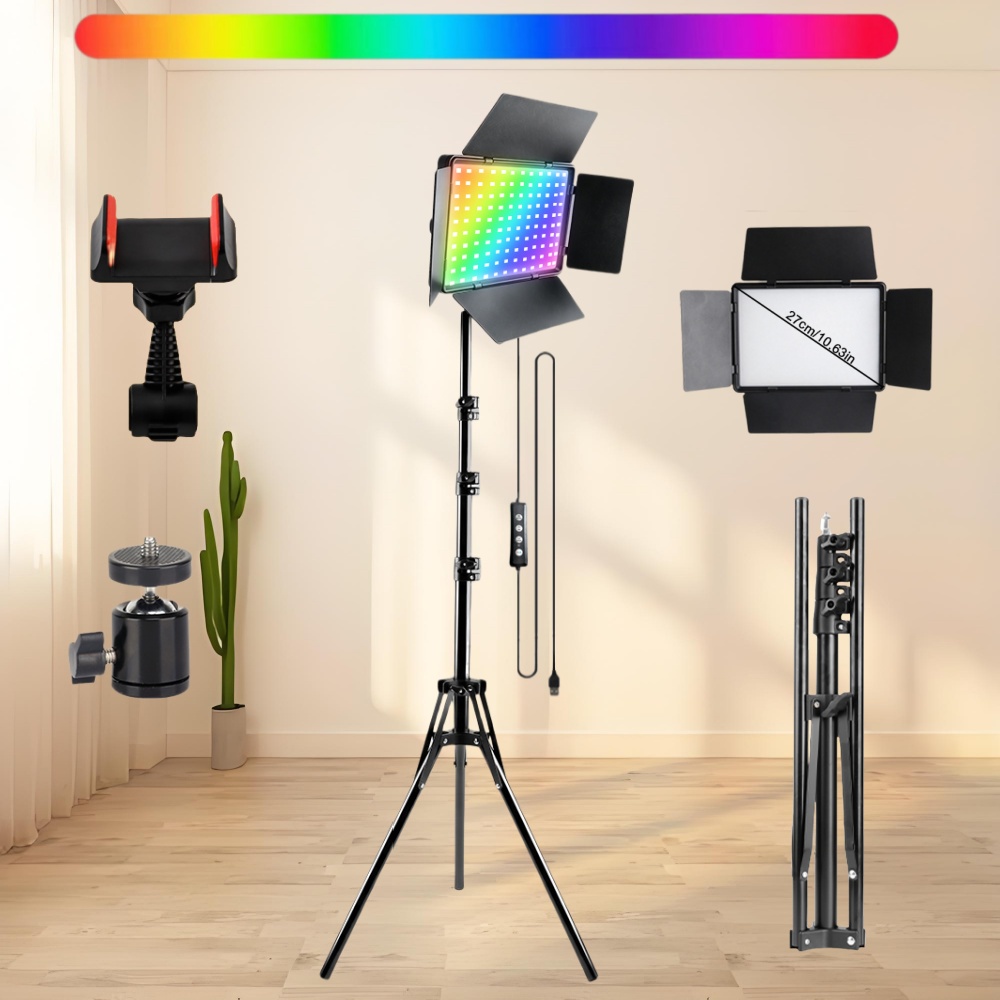 Led Light Panel Stream - 10 İnç RGB LED Panel Işık