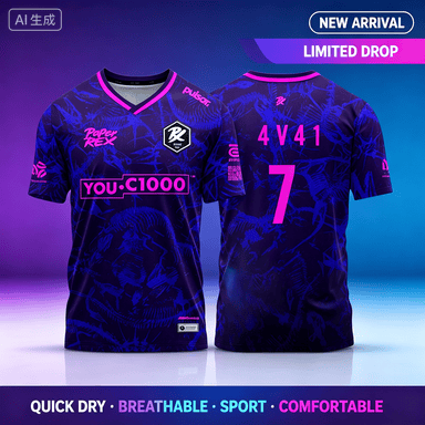 Esports Gaming T Shirt - 26_27 Paper Rex Valorant Tişörtleri Erkek