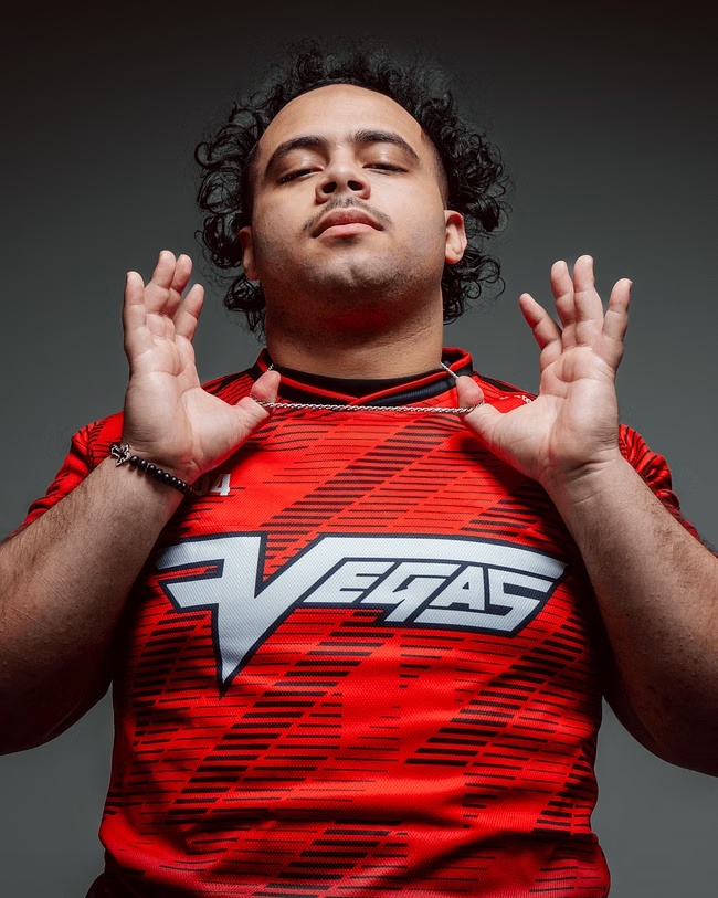 Esports Gaming Team - 2026 Yeni Vegas Kırmızı Çapraz Çizgili