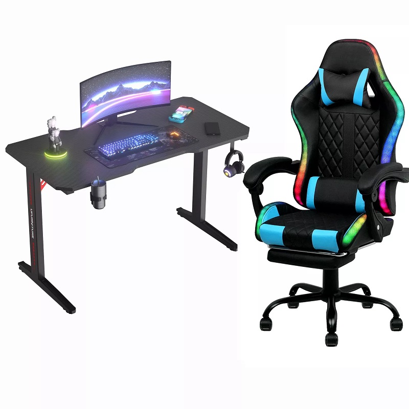 Rgb Gaming Chair - Toptan Siyah Ergonomik Masa ve Sandalye