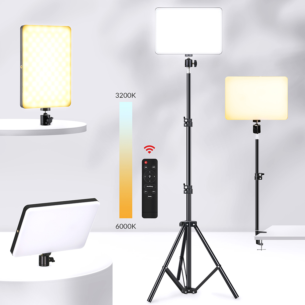 Led Light Panel Stream - Kısılabilir LED Video Işığı Paneli AB