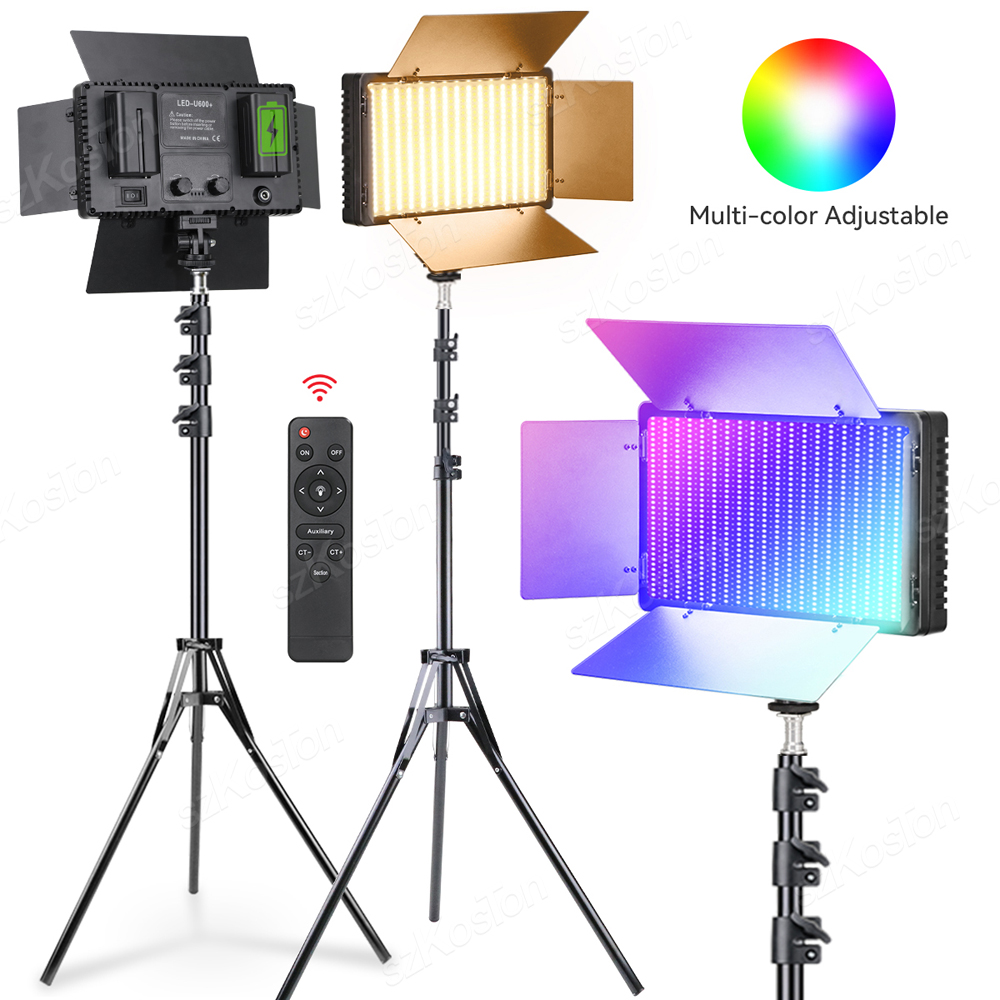 Led Light Panel Stream - RGB fotoğraf Video LED dolgu ışığı