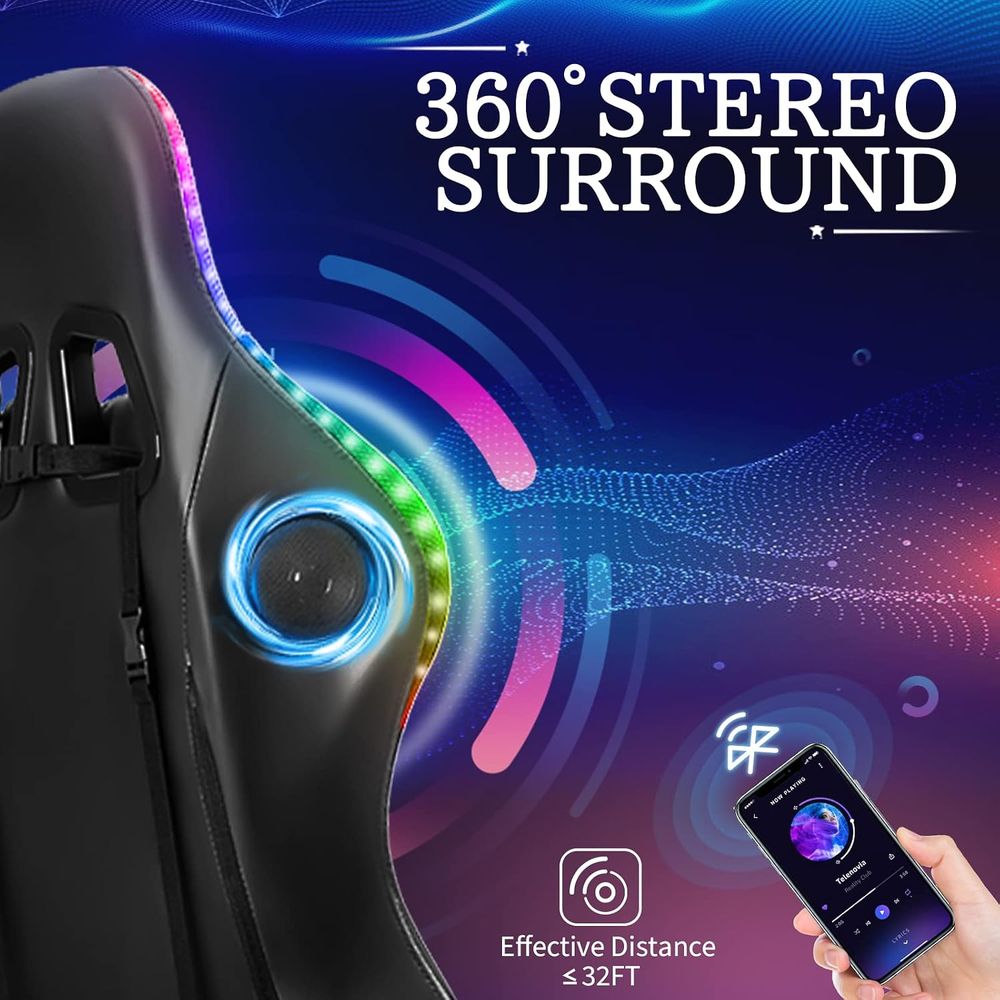 RGB Oyuncu Koltuğu, Hoparlörlü - Rgb Gaming Chair incelemesi ve fiyatı