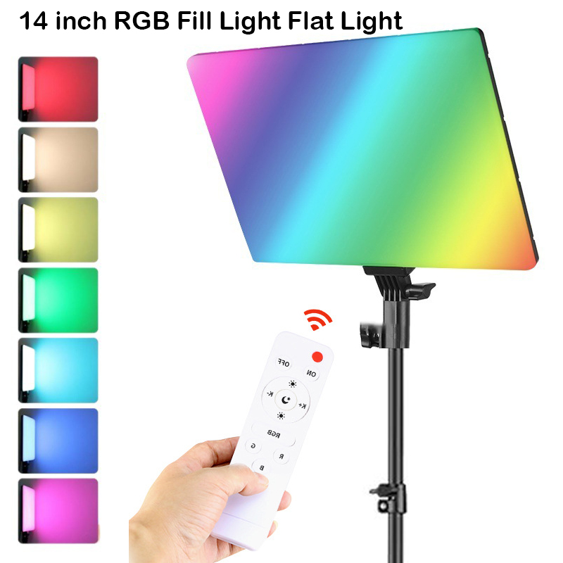 RGB 14 ''LED Video Işığı Uzakt - Led Light Panel Stream incelemesi ve fiyatı