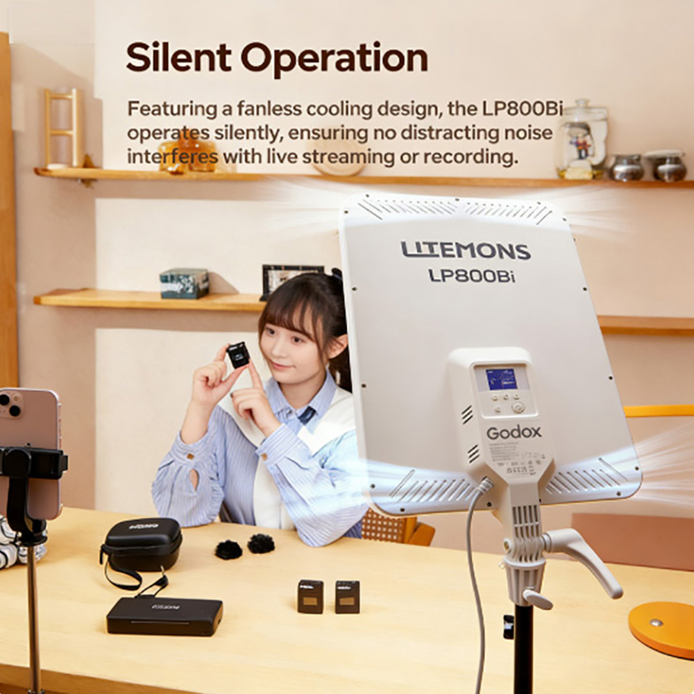 Godox LP800Bi LITEMONS İki Ren - Led Light Panel Stream incelemesi ve fiyatı