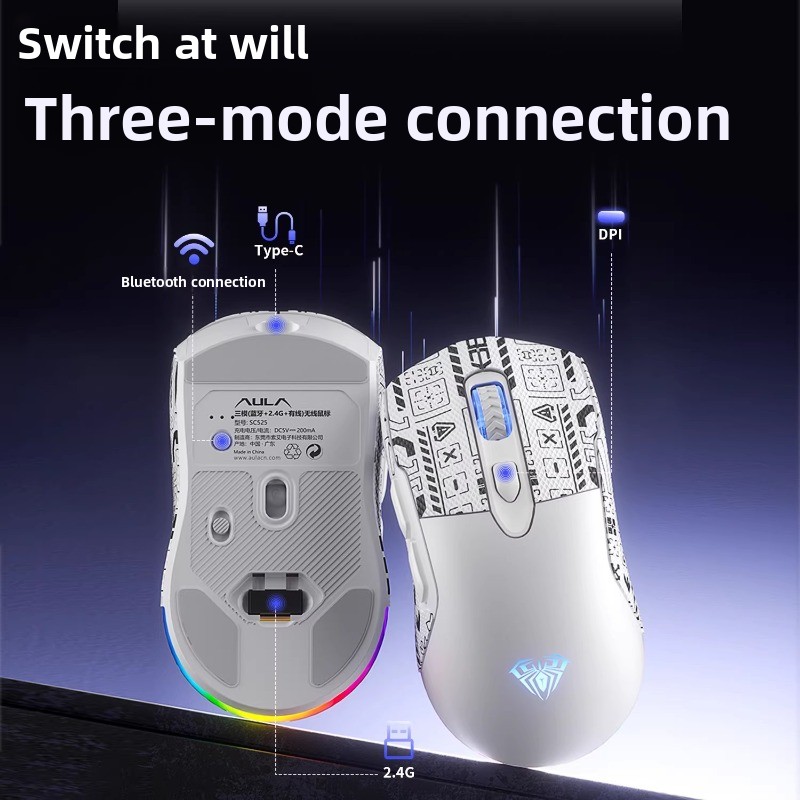AULA SC525 Kablosuz Bluetooth  - Esports Gaming Business incelemesi ve fiyatı