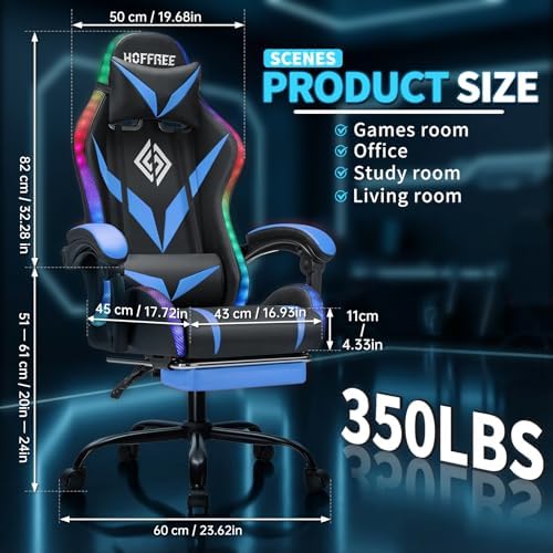 Masajlı ve Ayak Destekli RGB O - Rgb Gaming Chair incelemesi ve fiyatı