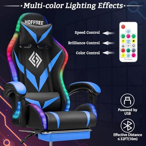 Masajlı ve Ayak Destekli RGB O - Rgb Gaming Chair incelemesi ve fiyatı
