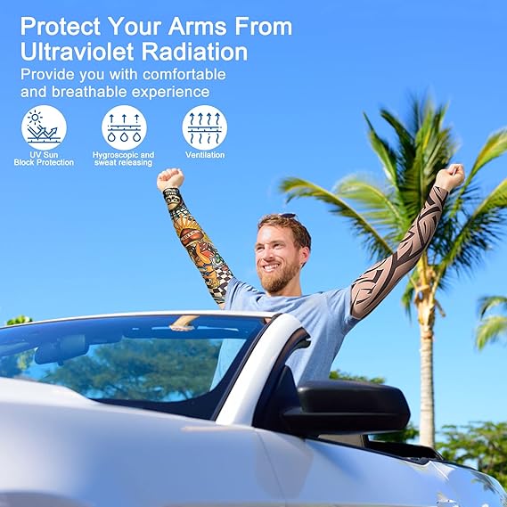 8 adet sahte geçici tam kol dö - Esports Gaming Arm Sleeve incelemesi ve fiyatı