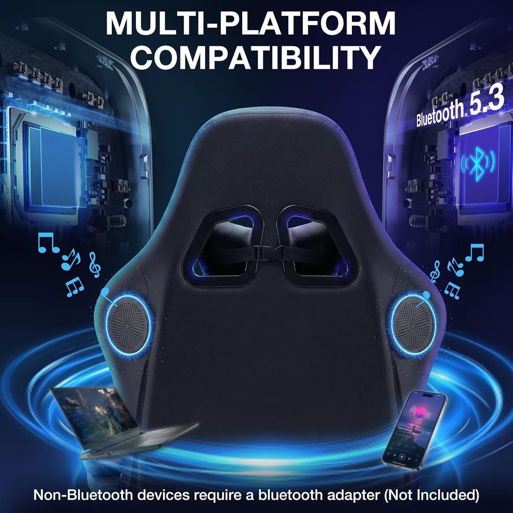Bluetooth Hoparlörlü ve LED Iş - Rgb Gaming Chair incelemesi ve fiyatı