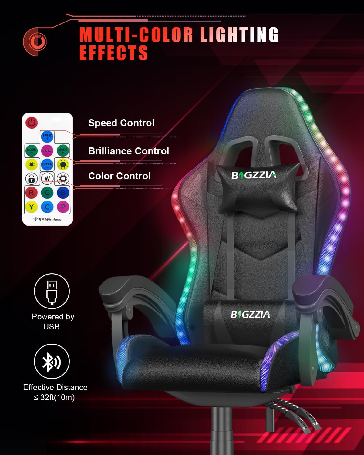 Çocuklar ve Yetişkinler için R - Rgb Gaming Chair incelemesi ve fiyatı