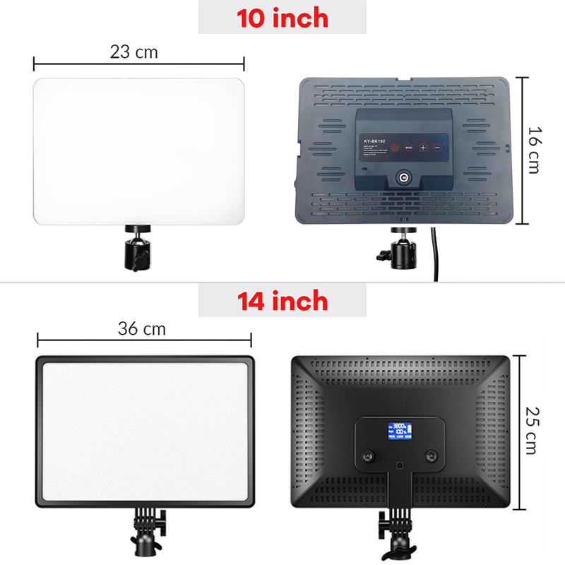 14 inç 10 inç LED Video Işık P - Led Light Panel Stream incelemesi ve fiyatı