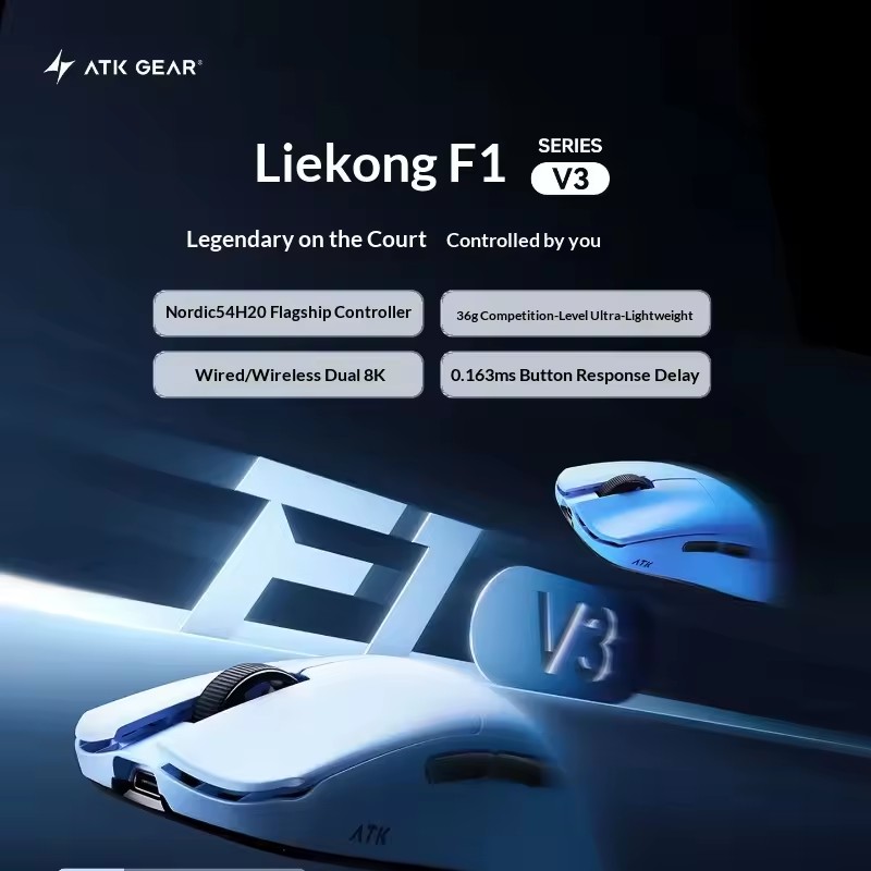 ATK F1 V2/V3 Üç Modlu Kablosuz - Esports Gamer incelemesi ve fiyatı