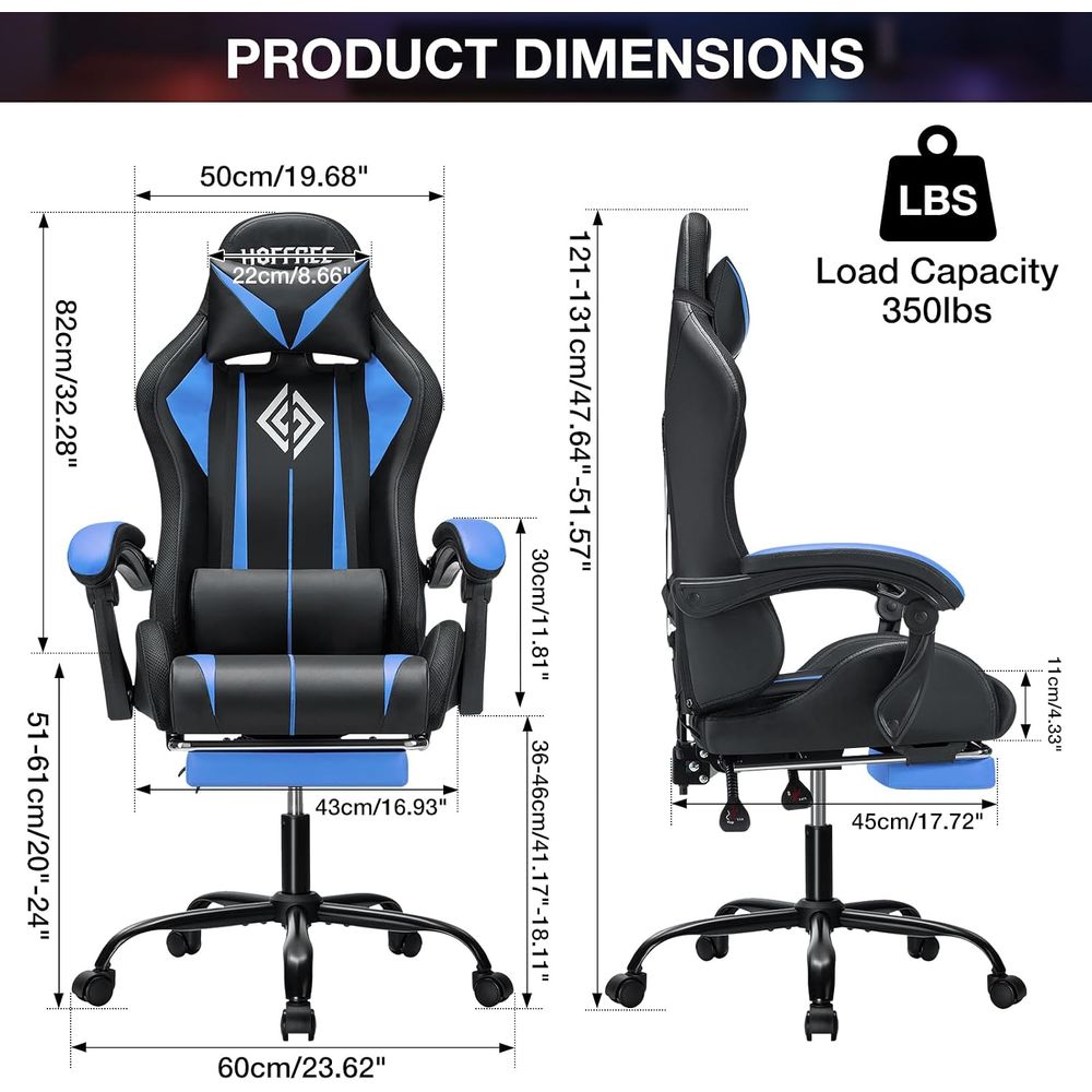 Masajlı RGB Işıklı LED Oyuncu  - Rgb Gaming Chair incelemesi ve fiyatı
