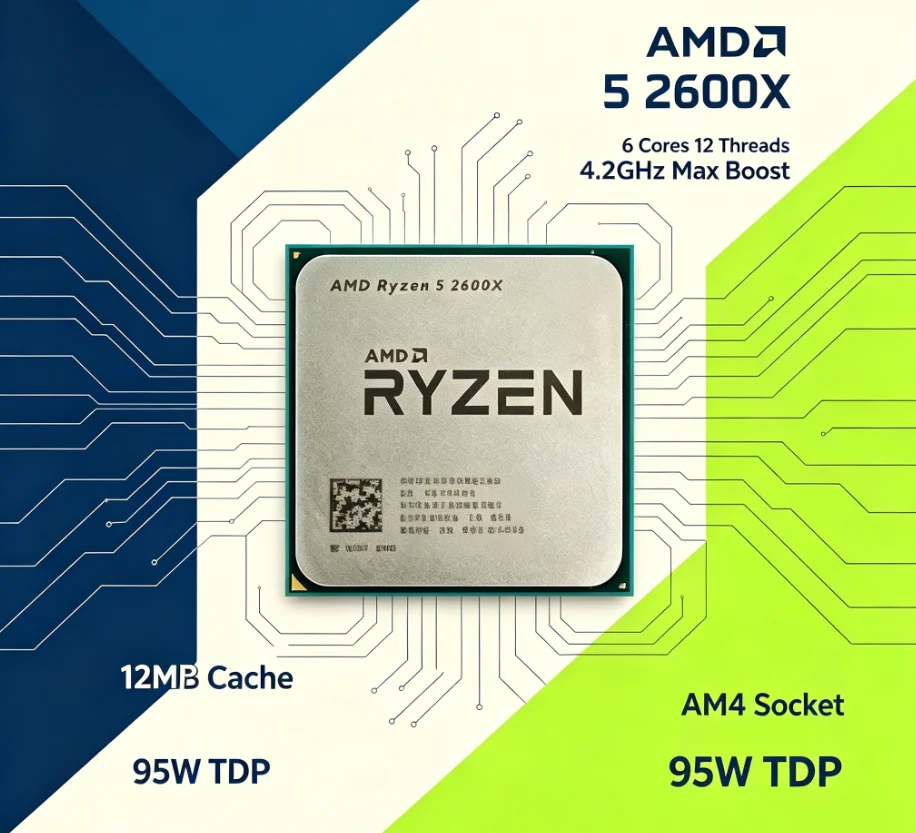 AMD R5 2600X 12nm AM4 Masaüstü - Esports Gaming Pc incelemesi ve fiyatı