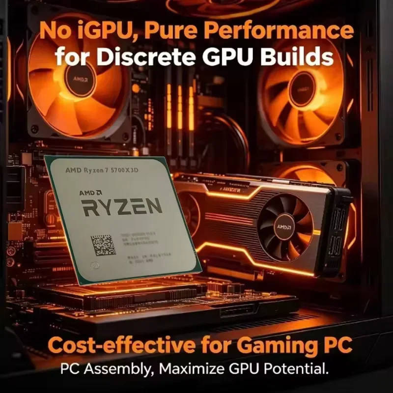 AMD Ryzen 7 5700X3D R7 5700X3D - Esports Gaming Pc incelemesi ve fiyatı