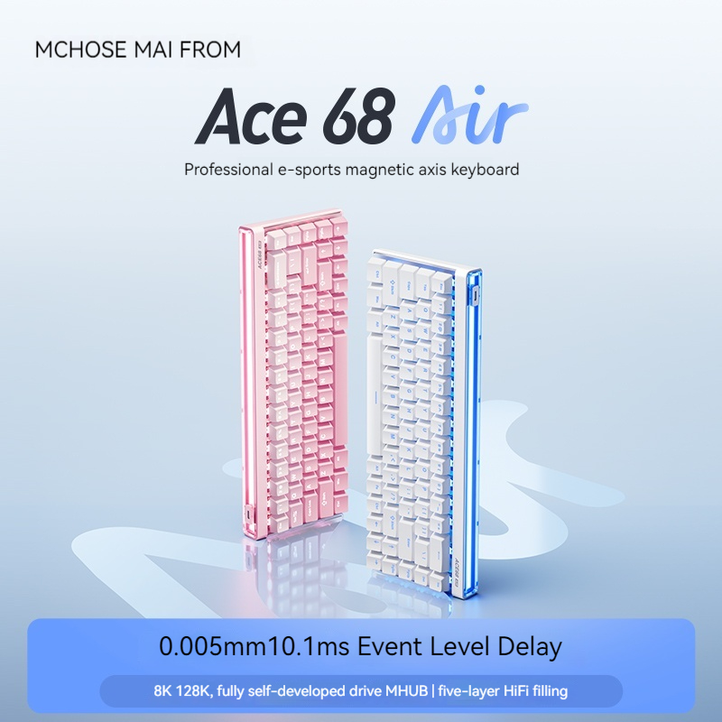 Mchose Ace68 Air Manyetik Ekse - Esports Gaming Pc incelemesi ve fiyatı