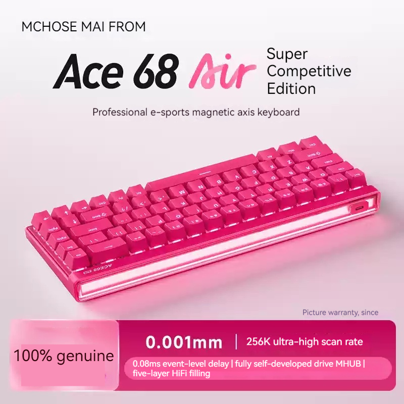 Mchose Ace68 Air Manyetik Ekse - Esports Gaming Pc incelemesi ve fiyatı