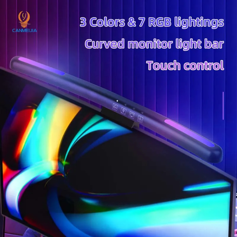 Kavisli LED monitör işık çubuğ - Esports Gaming Pc incelemesi ve fiyatı